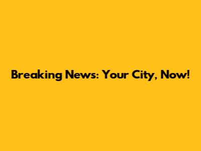 Breaking News: Your City, Now!