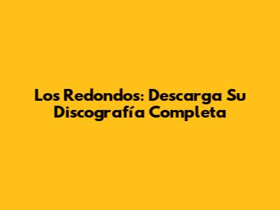 Los Redondos: Descarga Su Discografía Completa
