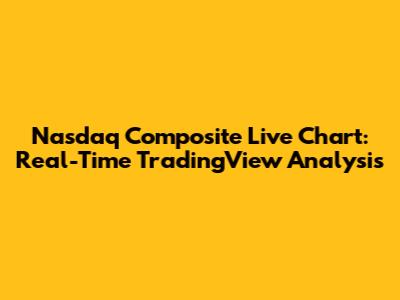 Nasdaq Composite Live Chart: Real-Time TradingView Analysis