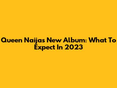 Queen Naija's New Album: What To Expect In 2023