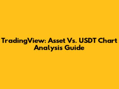 TradingView: Asset Vs. USDT Chart Analysis Guide